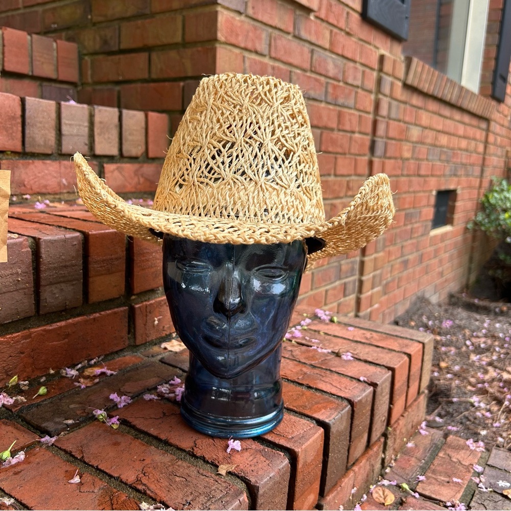 Natural Straw Cowboy Hat